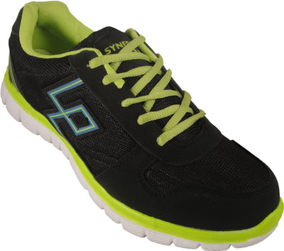 

Action Black/Green Synergy 7155 Sports Shoes For Men(Black)