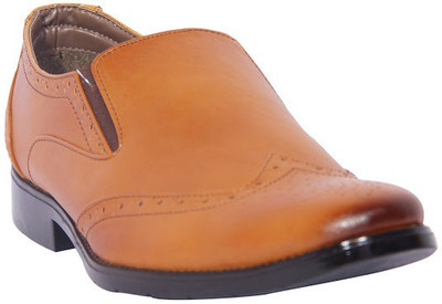 

Leather Chief Slip On For Men(Tan)