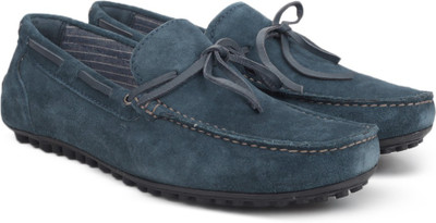 

WROGN Genuine Leather Loafers For Men(Blue