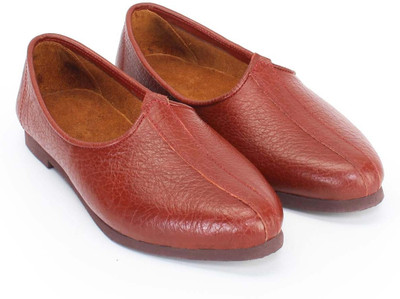 

Bare Skin New Tan Brown Leather Jalsa Jutis For Men(Tan