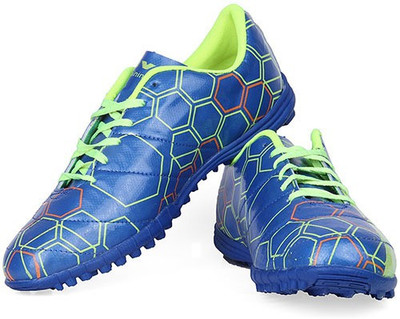 

Nivia Stay Tough' Training HG Football Shoes For Men(Blue, Green