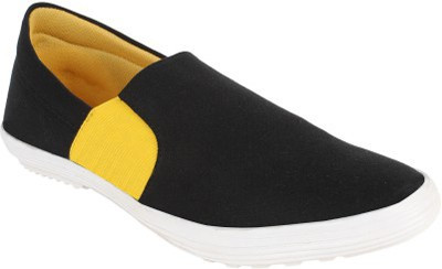 

Flute Cool Trendy Canvas Shoes For Men(Black