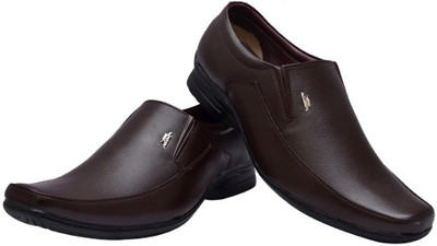 

John Karsun Dzire Slip On For Men(Brown)