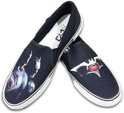 

F-Gali The Dawn of Justice Slip-on Shoes Canvas Shoes For Men(Multicolor