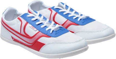 

F22 White Blue Red Lace Up For Men Casual Shoes For Men(Blue)