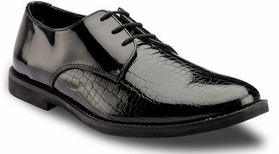 

De Scalzo Italian Lace Up For Men(Black