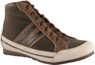 

Salt N Pepper Hunter Sneakers For Men(Brown, White cord
