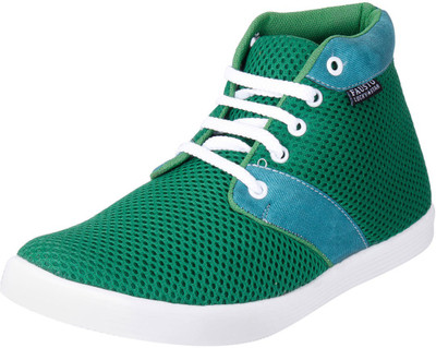 FAUSTO Trendy Sneakers For Men(Green)