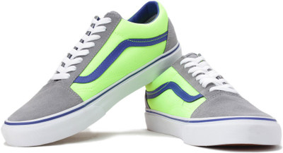 

Vans Men Sneakers For Men(Grey, (brite) frost gray/neon green