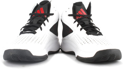 

ADIDAS CROSS 'EM 4 Basketball Shoes For Men(White, Black), Ftwwht/cblack/scarle
