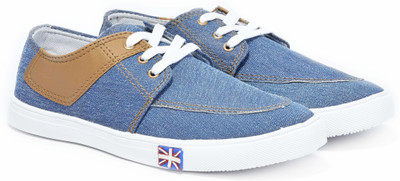 

Boysons mens lifestyle Canvas Shoes For Men(Blue