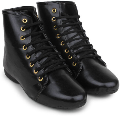 

Shenaya Boots For Women(Black)