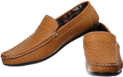 

Stylon Loafers For Men(Beige), Multicolour
