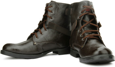 58 OFF on Provogue Boots For Men Brown on Flipkart PaisaWapas