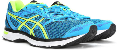 

Asics GEL-EXCITE 4 Running Shoes For Men(Blue, Island blue/safety yellow/black