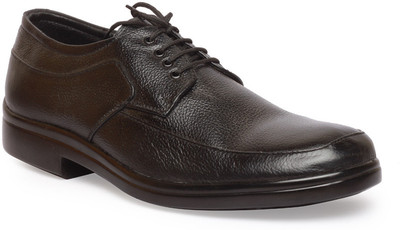 

Leather King Jimmy Black Lace Up For Men(Black