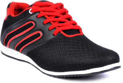 

Footlodge Stylish and Elegant Running Shoes For Men(Red, Black