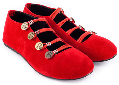 

Myra Party Wear Bellies For Women(Red