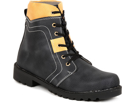 Golden Sparrow Boots For Men(Brown) Flipkart