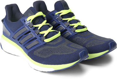 

ADIDAS ENERGY BOOST 3 M Running Shoes For Men(Blue, Green, Uniink/ftwwht/syello