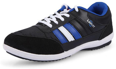 

Lancer LA-105_blk-blu Walking Shoes For Men(Black, Blackblue