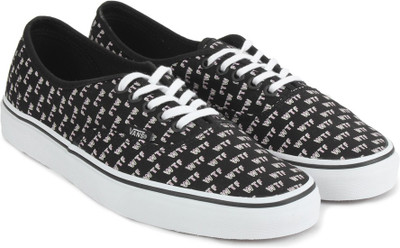 

Vans AUTHENTIC Sneakers For Men(Black, White, (sayings) black