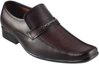 

Metro Men Slip On Shoes For Men(Brown, 12;brown
