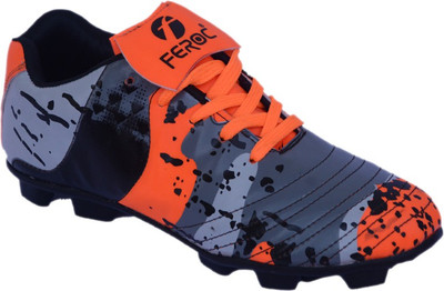 

Feroc Orange Grand Rubber Football Shoes For Men(Multicolor