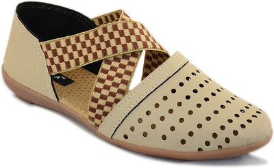 

Myra Bellies For Women(Beige, Cream