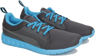 

Puma Carson Runner Inno DP Men Running Shoes For Men(Grey, Asphalt-black-atomic blue