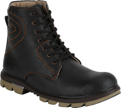 

Kraasa Shoot Long Boots For Men(Black)