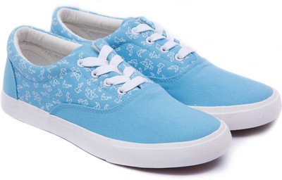 

Bunikk Origami Men Canvas Sneakers For Men(Blue, White, Light blue