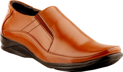 

Zebra London Slip On Shoes For Men(Tan