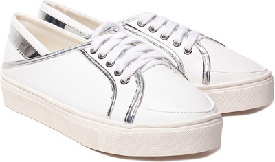 

Klaur Melbourne Sneakers For Women(White, Silver