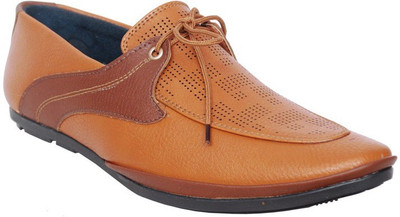 

Hedgehog Lace Up For Men(Tan