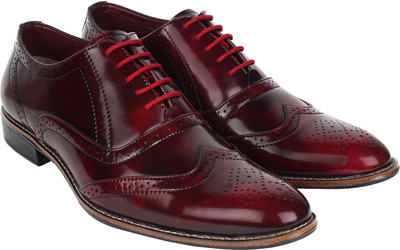 

Ambrogio Amore Lace Up For Men(Red, Burgundy, Cherry