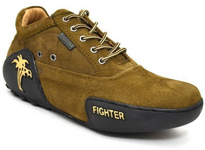 

Fighter Deciduous Olive Green Casual Shoes For Men(Olive)