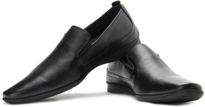 

Louis Philippe Slip On Shoes For Men(Black