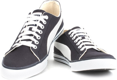 

Puma Hip Hop 4 Ind. Men Low ankle Sneakers For Men(Black, White, Insignia blue-white