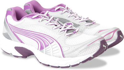 

Puma Exsis II Wn's IDP Running Shoes For Women(White, Purple, Puma white-electric purple