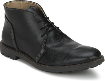 

Knotty Derby Boots For Men(Black