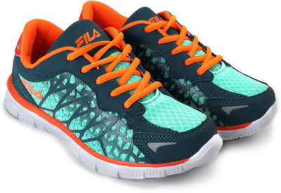 

Fila Running Shoes For Women(Multicolor, Grn/org
