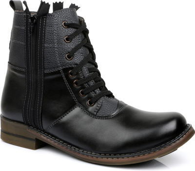 

Escaro Men's Casual Boots For Men(Black