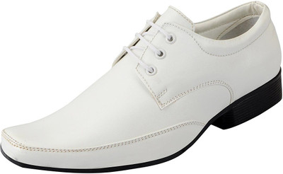 

FAUSTO Lace Up For Men(White