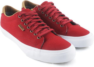

Vans Court Sneakers For Men(Red, (c&l) red dahlia/true white
