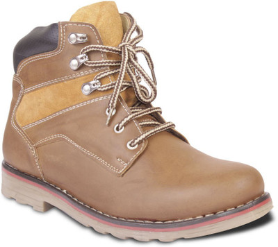 

TEN Simple And Elegant Boots For Men(Tan)
