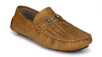 

ZebX Loafers For Men(Tan