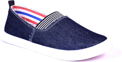 

JETTER Slip On Sneakers For Men(Multicolor, Blue