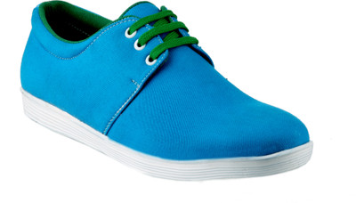 

Zebra London Style Canvas Shoes For Men(Blue)