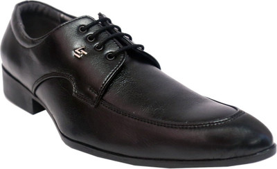 

M & M Lace Up Shoes For Men(Black)